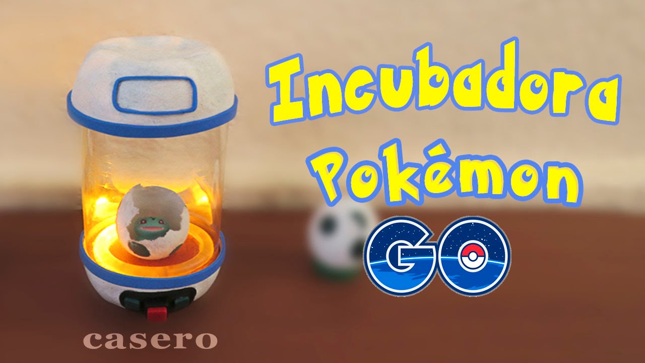 Incubadora de Pokemon Go Casera (Lámpara decorativa)