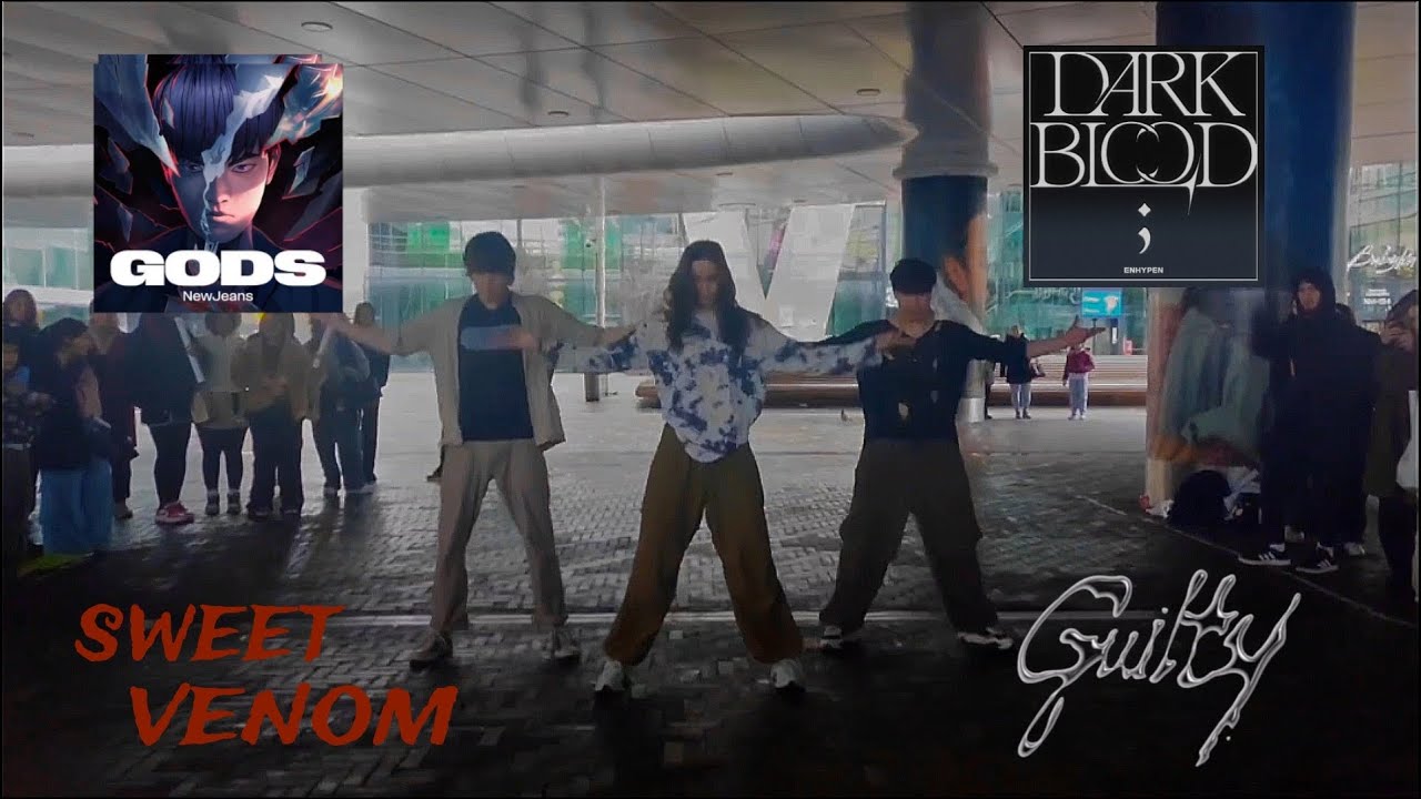 [KPOP IN PUBLIC PERFORMANCE] GODS (뉴진스), GUILTY (태민), CHACONNE (엔하이픈), SWEET VENOM (엔하이픈)