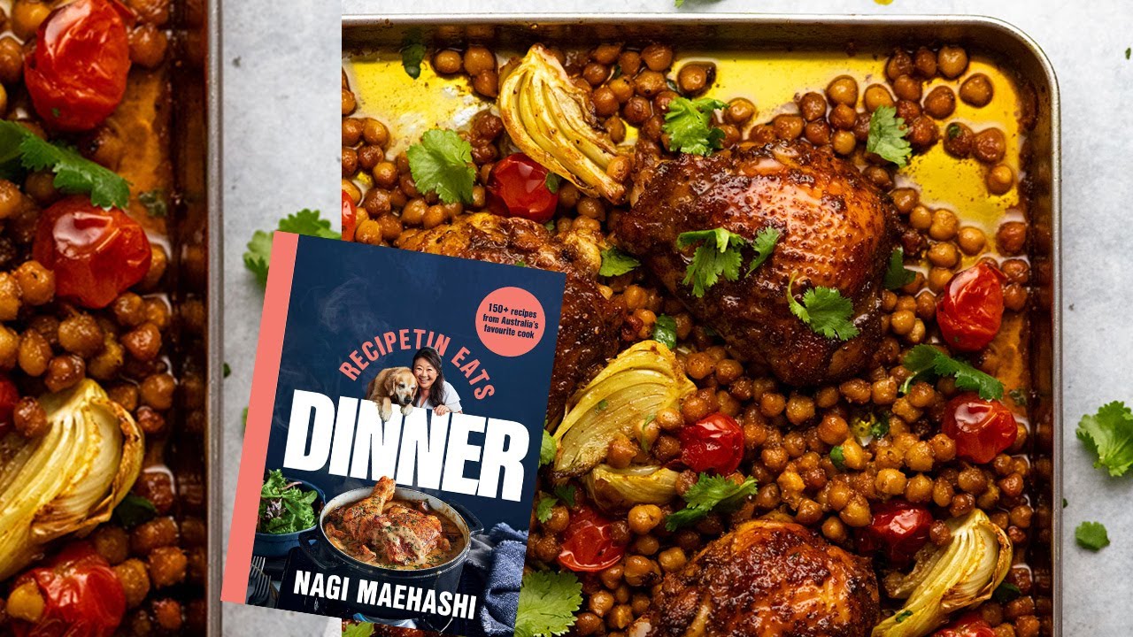 One Tray Moroccan Baked Chicken