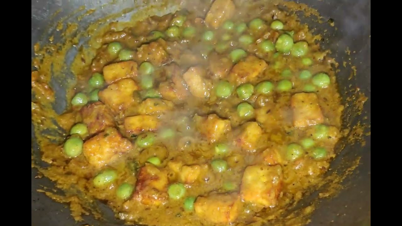 बिना लहसुन प्याज की मटर पनीर की ग्रेवी वाली सब्जी एक बार बनाओगे उंगलियां चाटते रह जाओगे।।