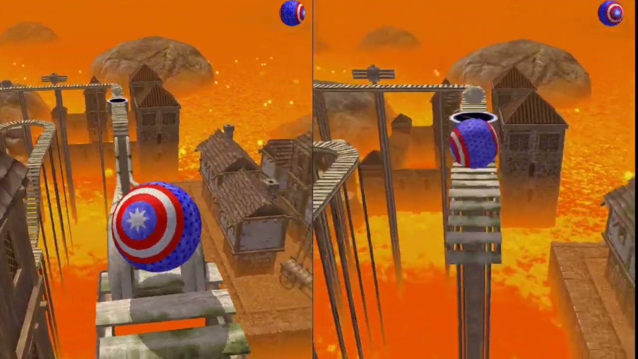 Going Balls Rollance Adventure Rolling Ball Sky Escape Action Ball vs Reverse | android game