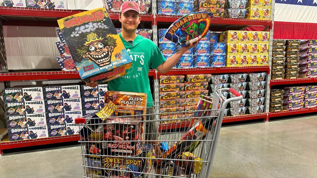 Firework Shopping Haul!