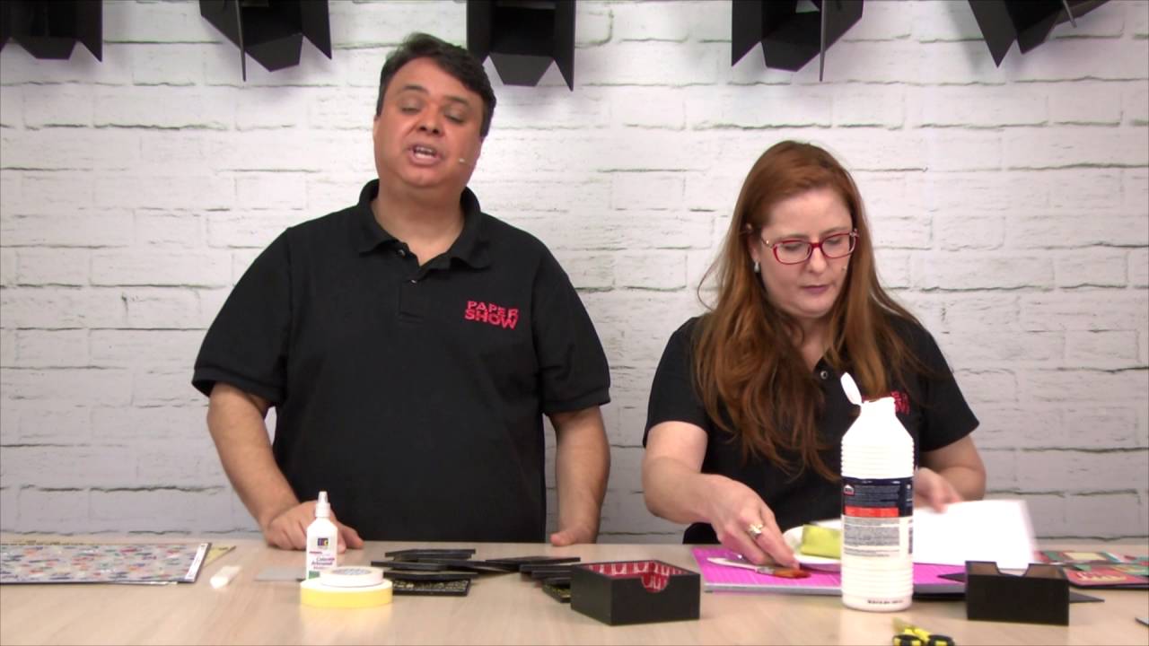 Paper Show 27 - Porta Copos com impermeabilização caseira