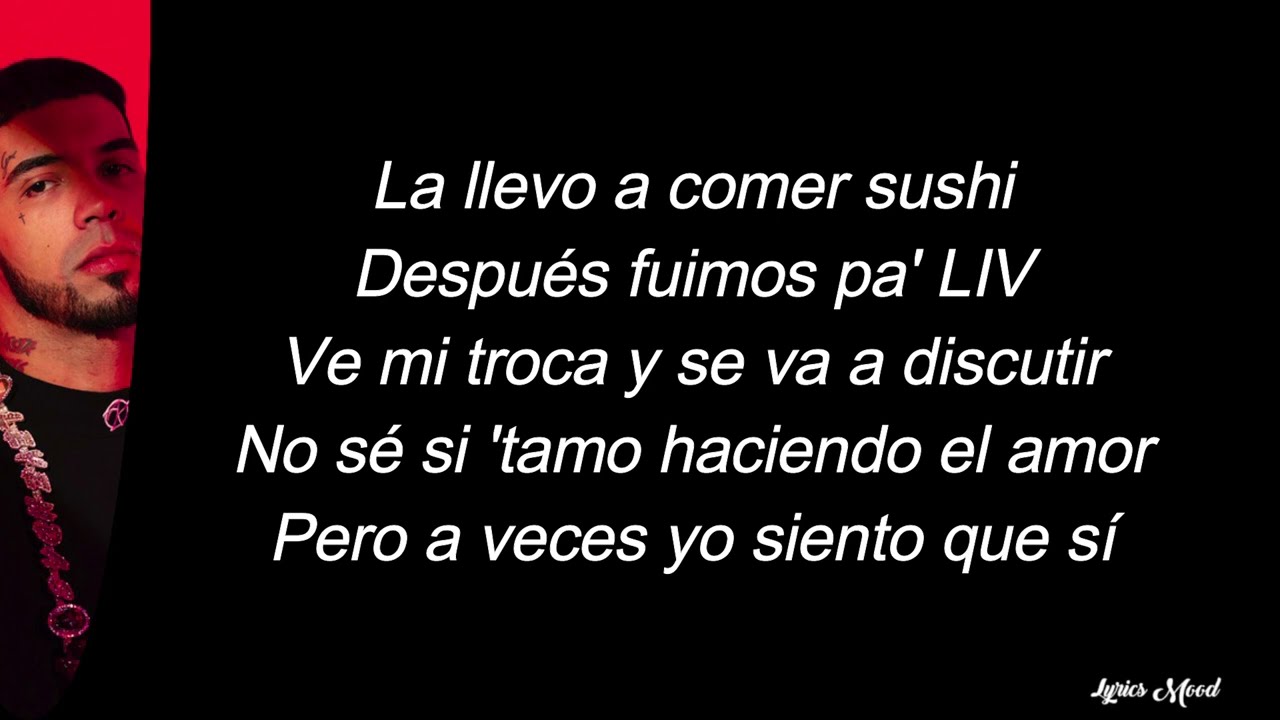 Anuel AA - TACOS GUCCI LETRA