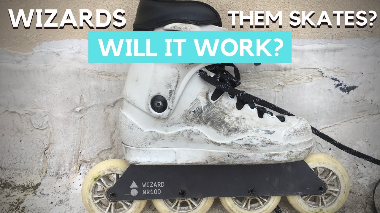 Them skates with Wizard Frames? IS IT POSSIBLE?// Rollerblading vlog