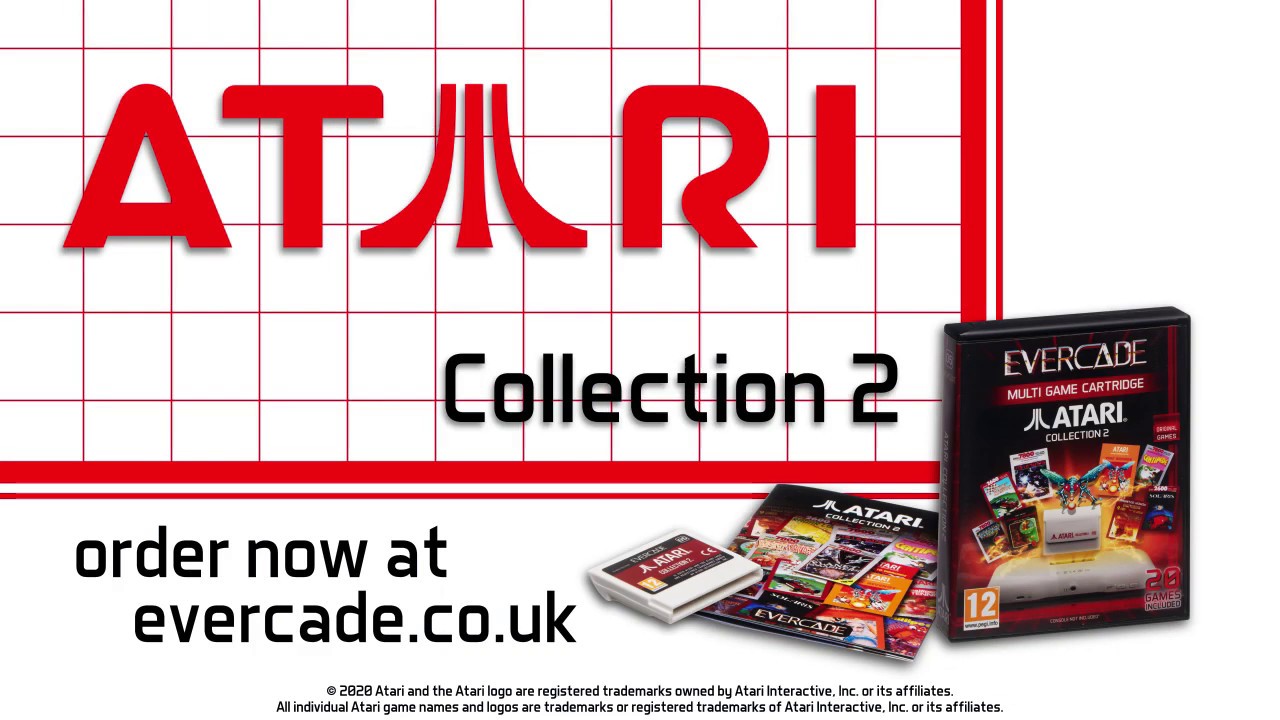 Evercade Atari Collection 2 Cartridge Trailer