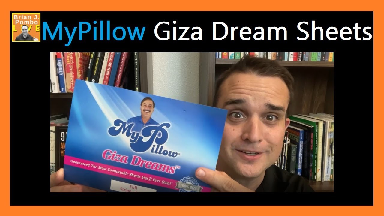 MyPillow Giza Dream Sheets 🛏️ Marketing Review
