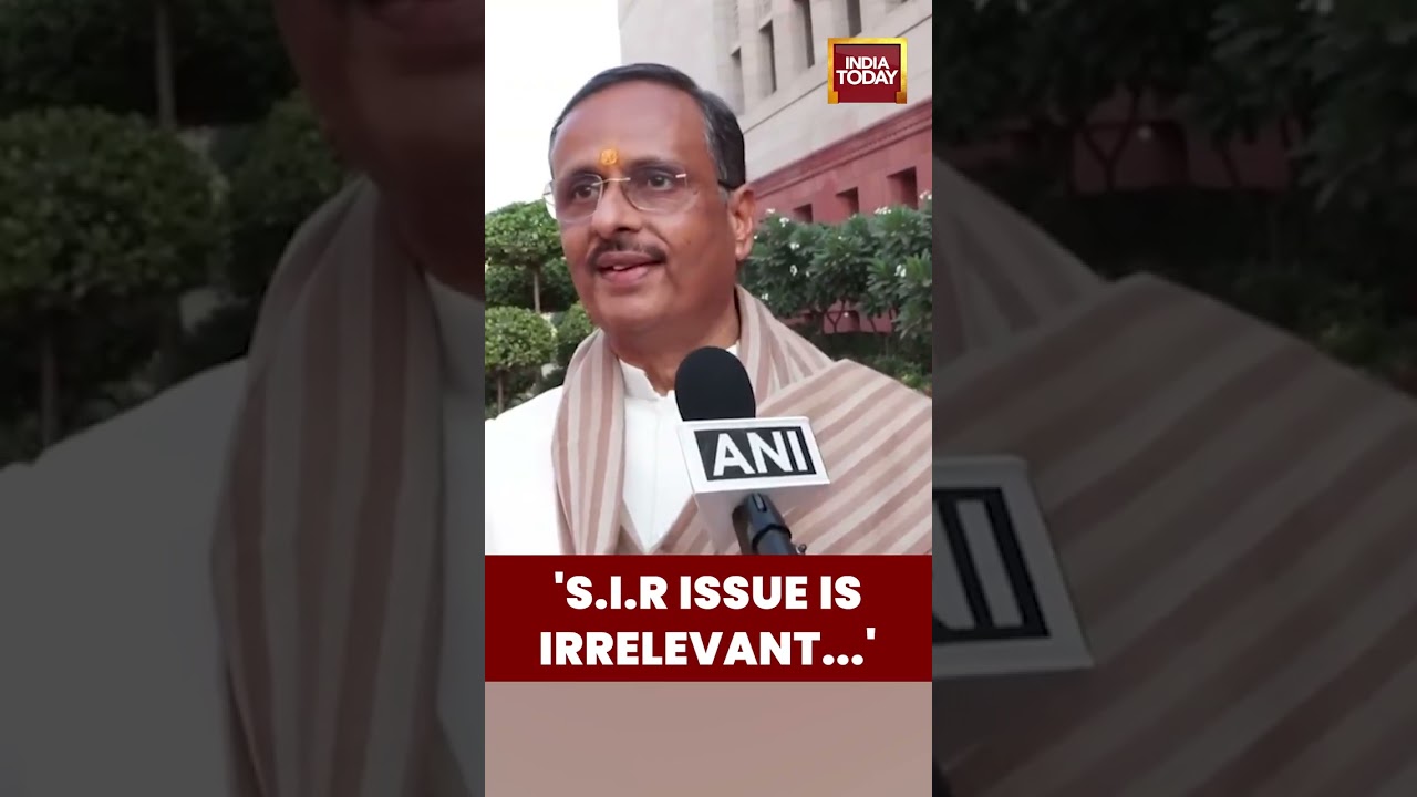 BJP MP Dinesh Sharma Says SIR Issue Irrelevant, Urges Opposition to Cooperate in House