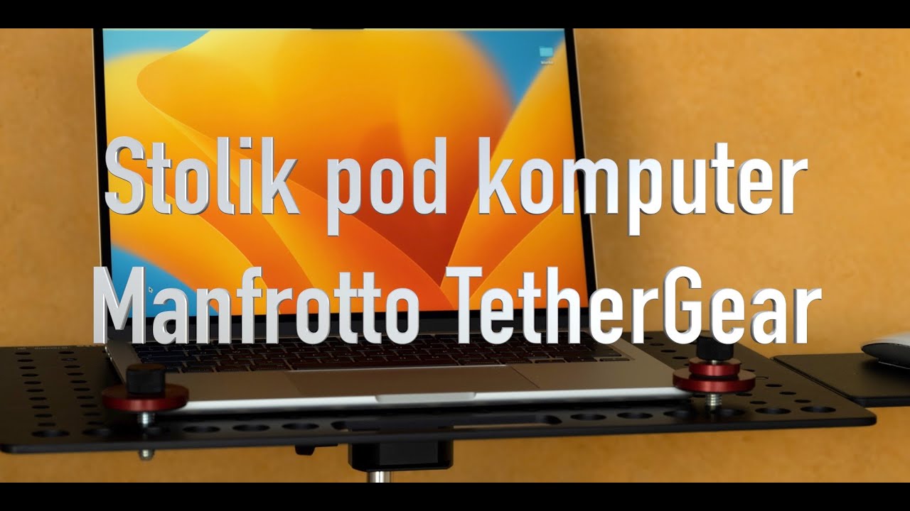 Stolik pod komputer Manfrotto TetherGear