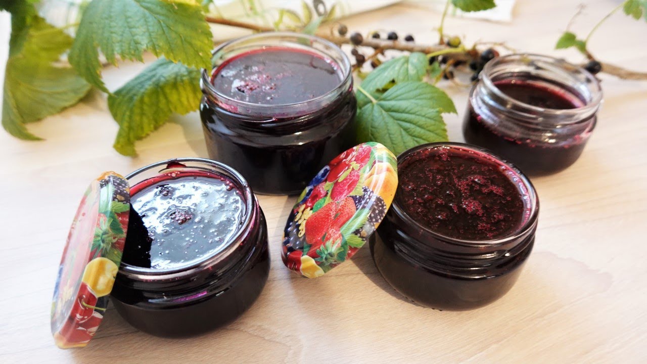 Blackcurrant Jam in 10 minutes / Berry Jam Recipe / Cook at home