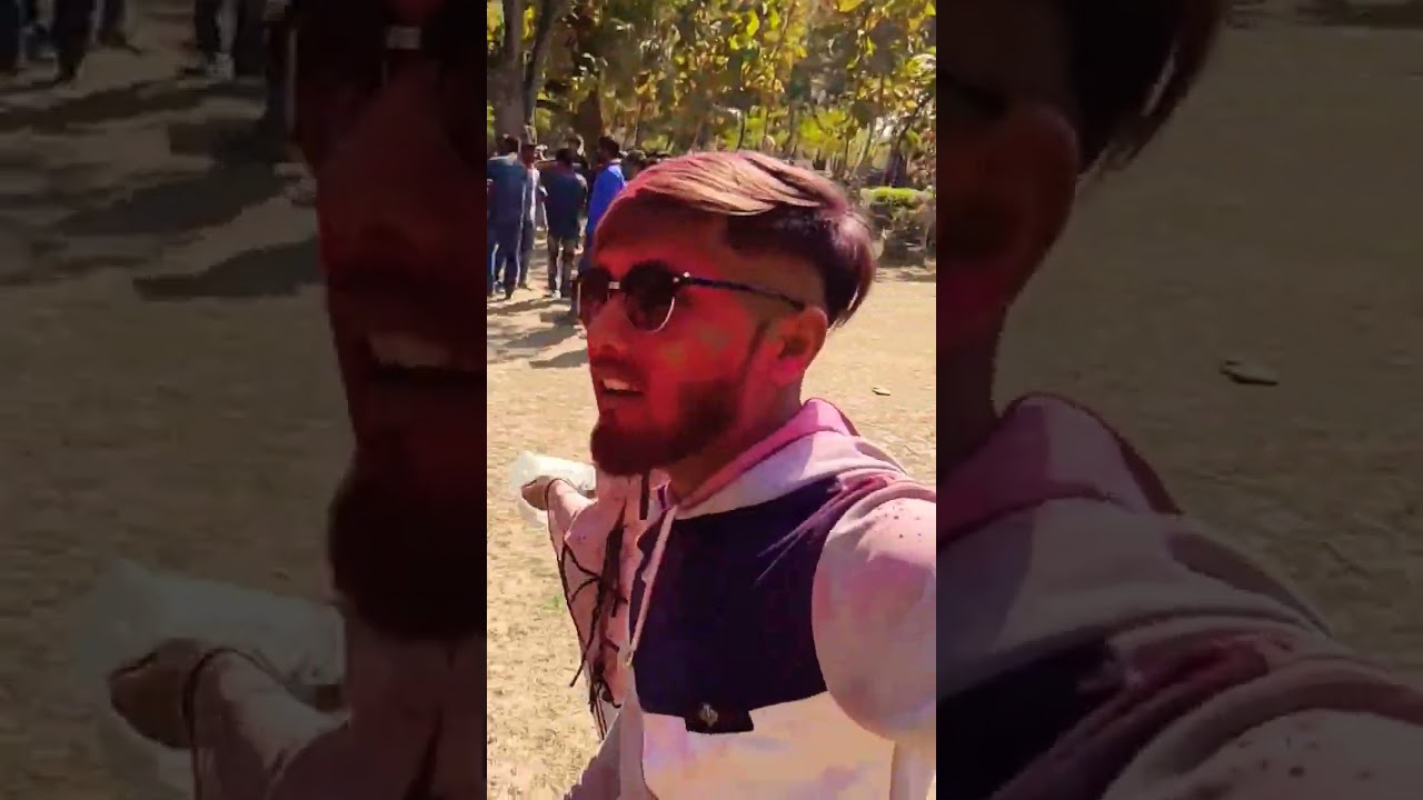 Holi college full masti 😍 