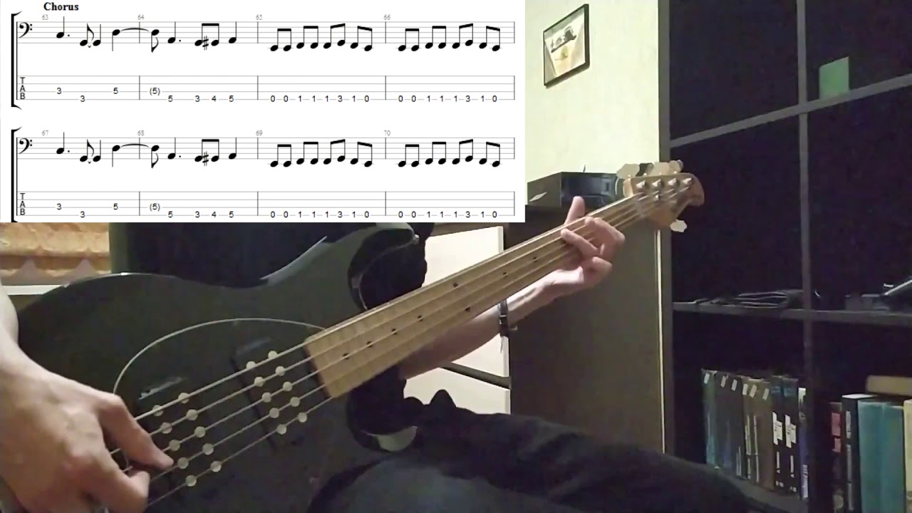 Alice in Chains - It Ain't Like That (Bass cover with Tab)