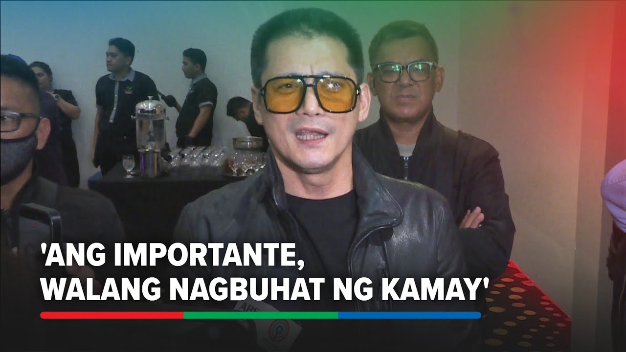 Robin Padilla speaks up on scuffle with Jonvic Remulla | ABS-CBN News