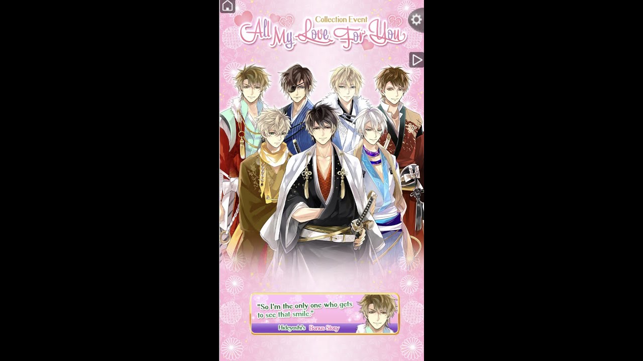 Ikemen Sengoku - All my love for you - Hideyoshi