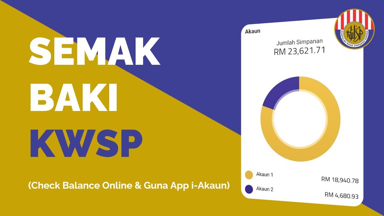 Cara Semak Baki KWSP Online Baki Terkini