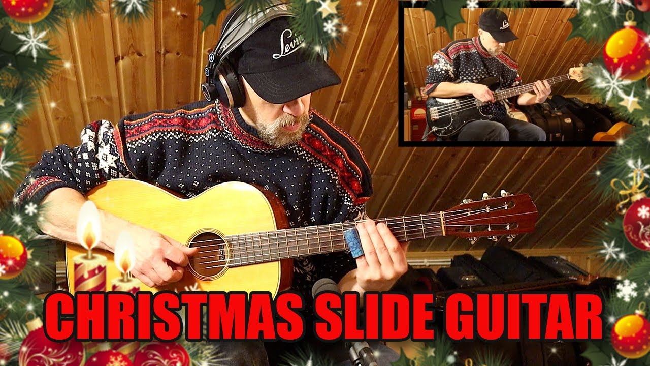 SLIDE BLUES CHRISTMAS - Rudolph the Red Nosed Slide Deer + CHRISTMAS TAB AND BOOK SALE