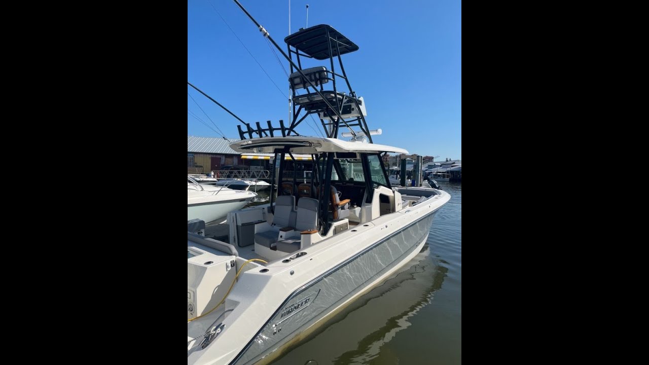 All New Boston Whaler 360 Outrage - Walk through the boat with me!
