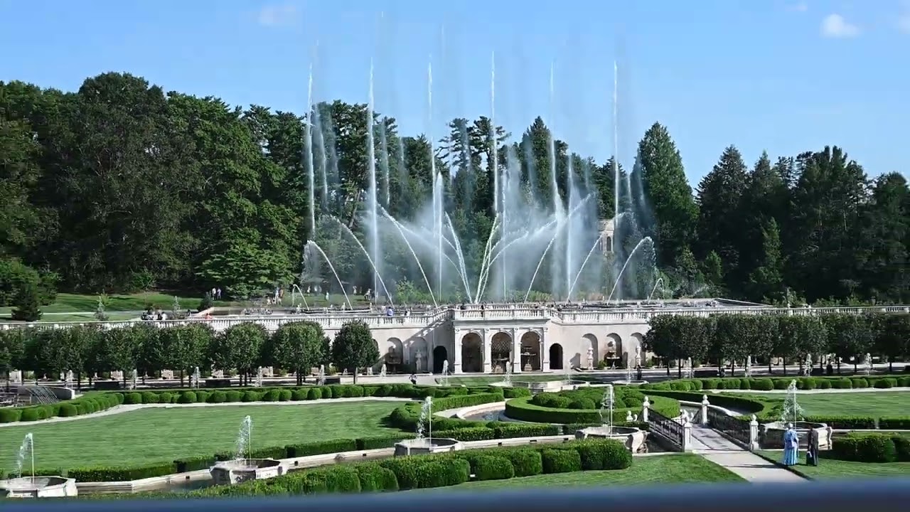 Longwood Gardens Main Fountain show 2