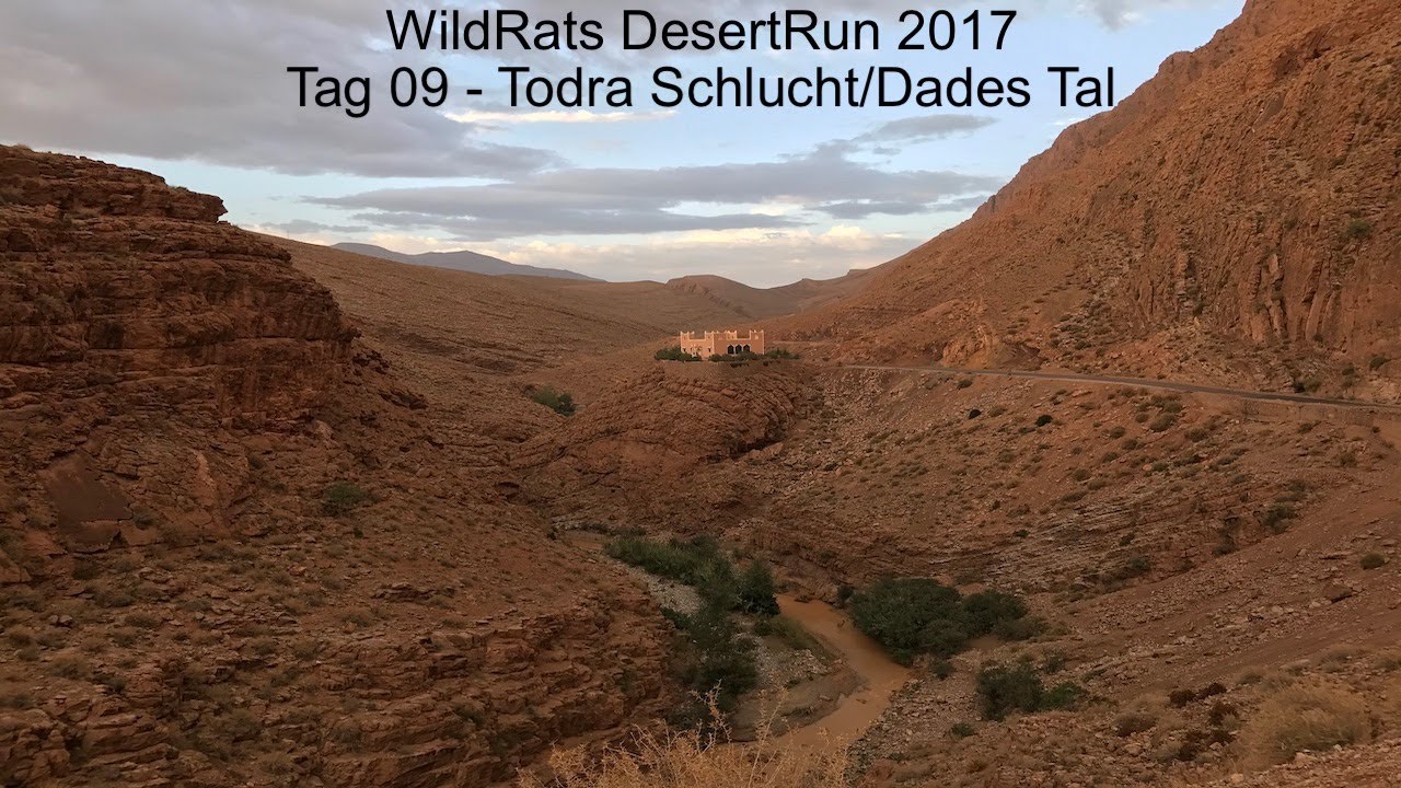 DesertRun 2017 - Tag 09 - Dades Tal-Todra Schlucht