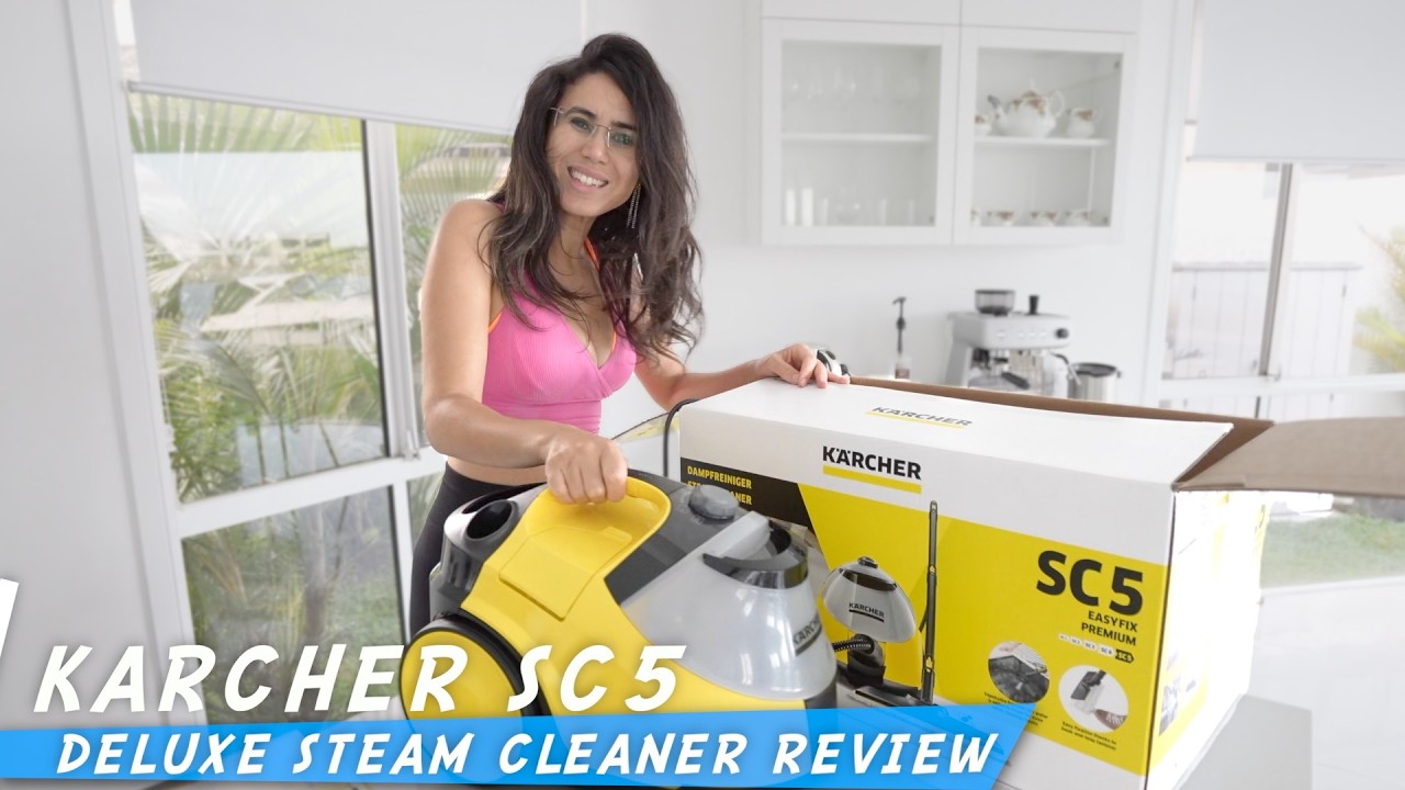 Karcher SC5 - Steam Cleaner REVIEW | Scum, Tiles, Grout, Glass, Paint ALL TESTED