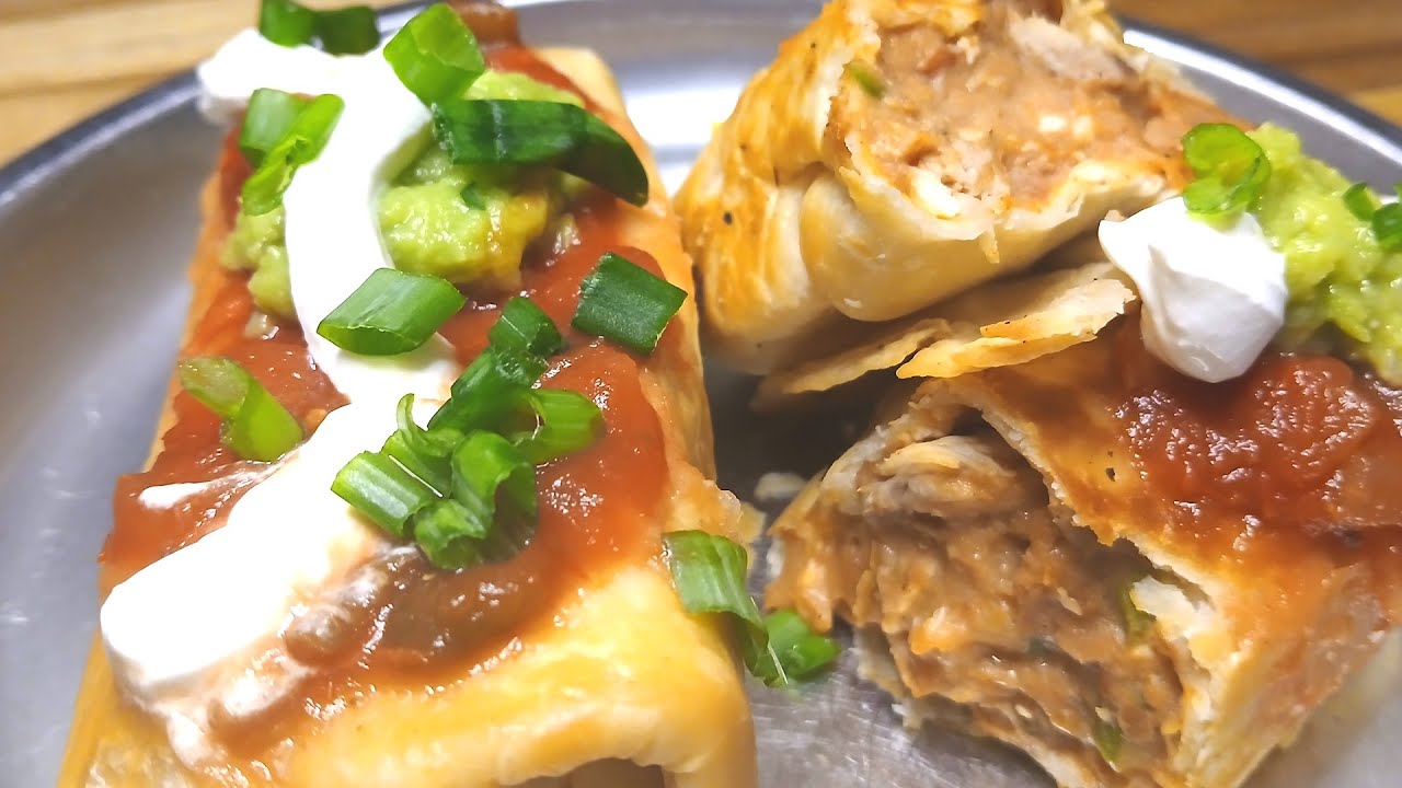 Чимичанги с курицей