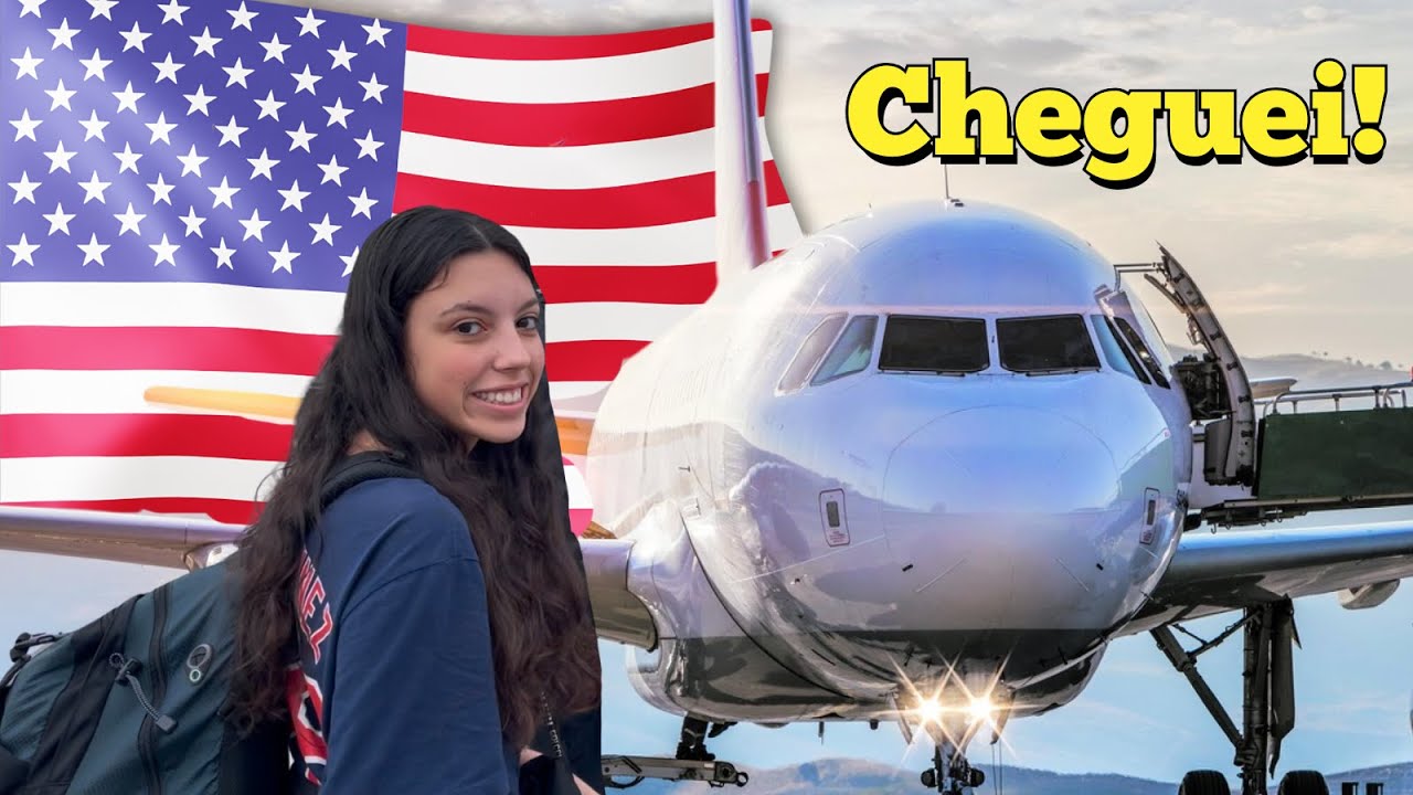 Cheguei novamente nos ESTADOS UNIDOS 🇺🇸