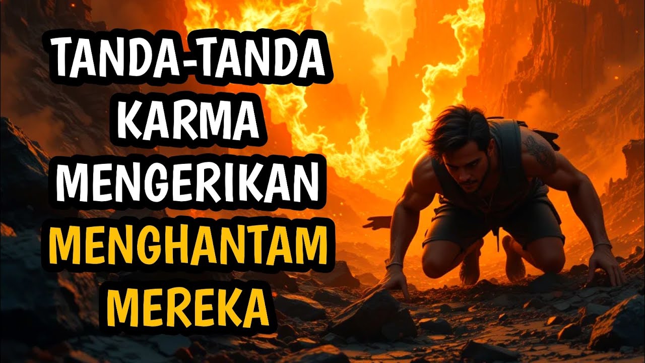 7 Tanda Karma Mengerikan Mulai Menghantam Orang yang Pernah Menyakiti🔥