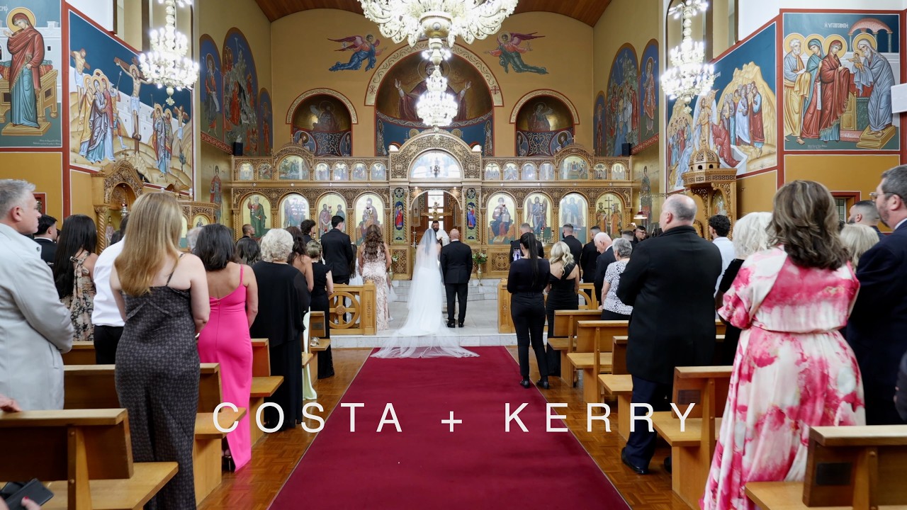 Kerry & Costas’ Greek Orthodox Wedding | St Raphael’s Church Liverpool | Doltone House Sylvania