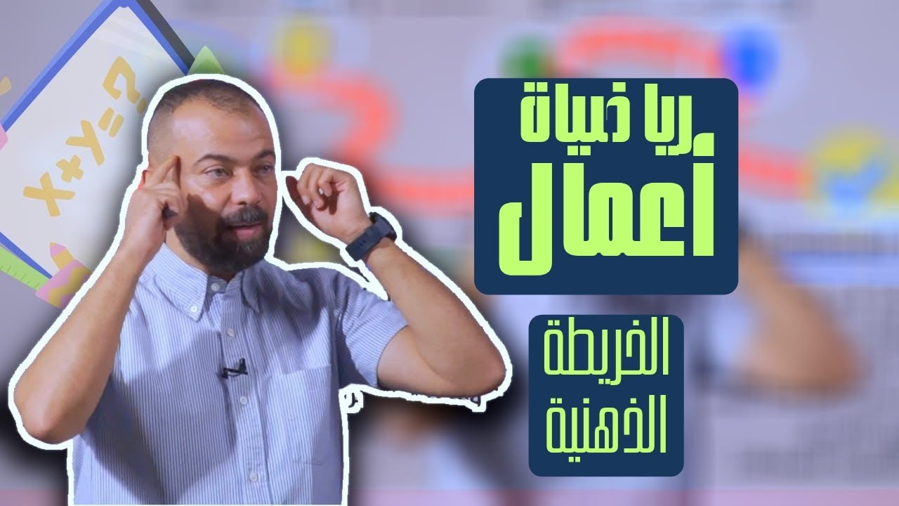 الخريطة الذهنية لمادة رياضيات الأعمال 