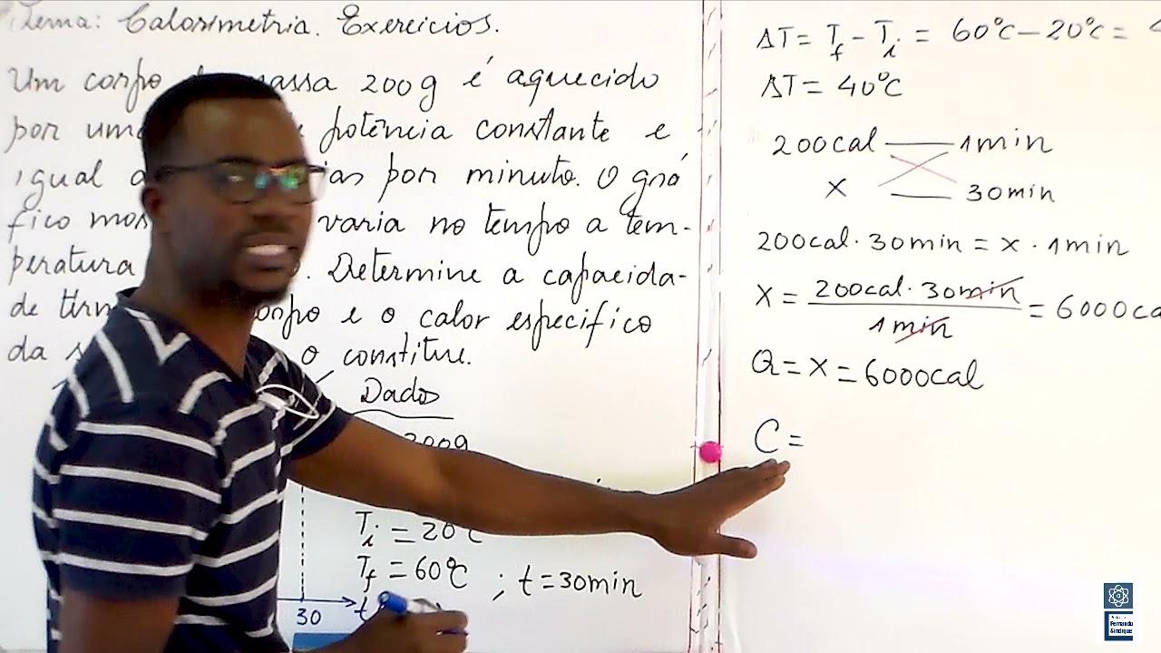Calorimetria - Aula 04 (Exercício)