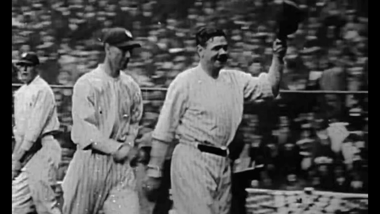 1923-04-18 Babe Ruth (with music)