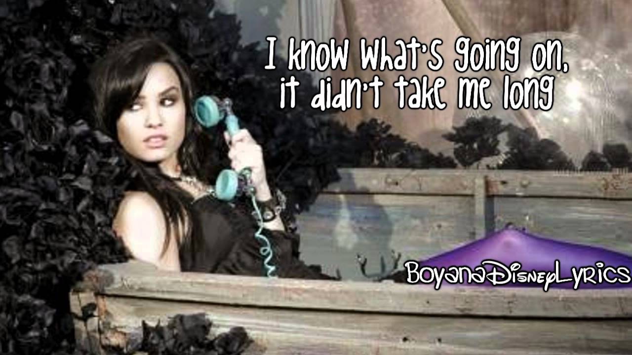 Demi Lovato - U Got Nothin' On Me (Lyrics Video) HD