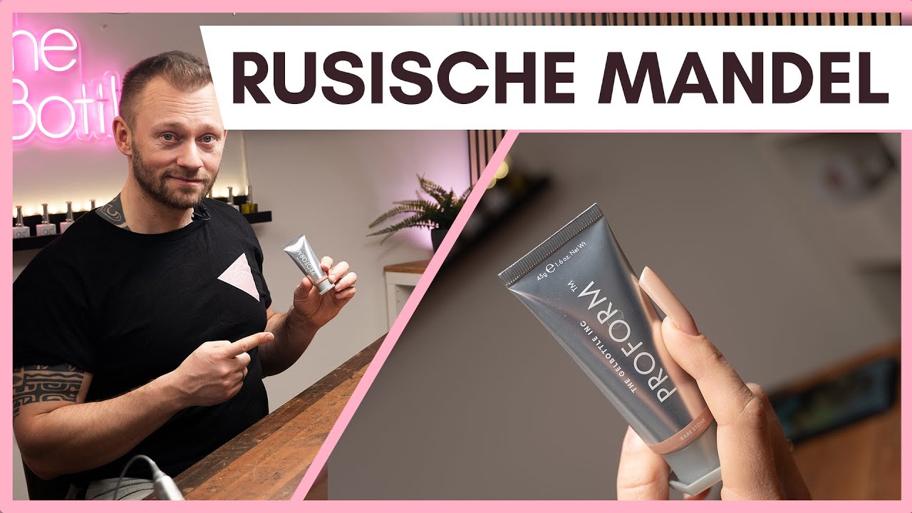 ProForm Acrylgel - Nagelform Rusische Mandel - Tutorial