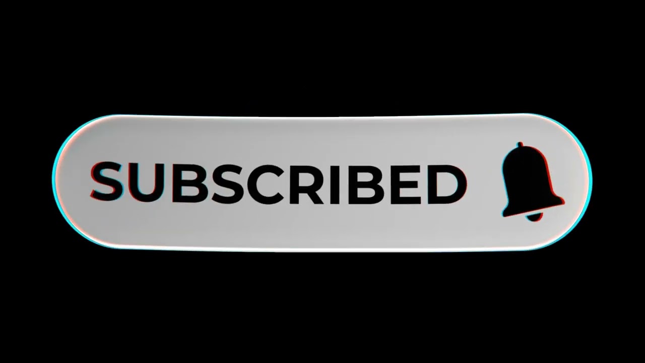 Subscribe Button Bell Icon  Animation
