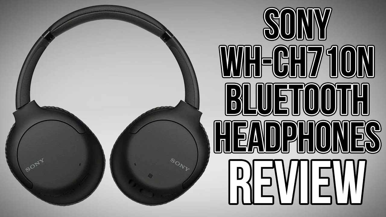 Sony WH-CH 710N Bluetooth Headphones REVIEW