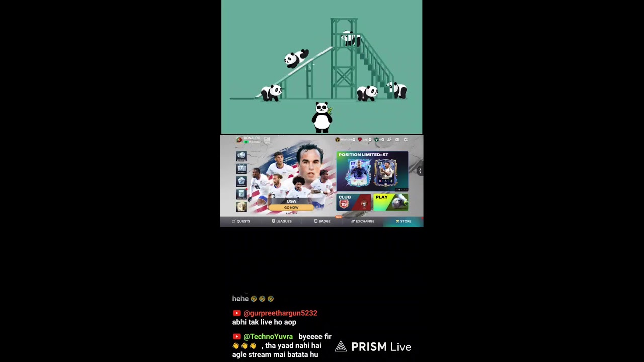 Live streaming of CR7 Legacyz