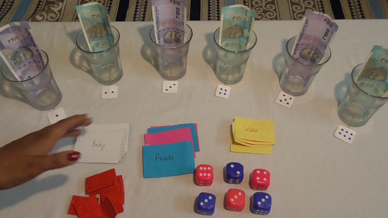 Friendship Day 6 Dice Game|