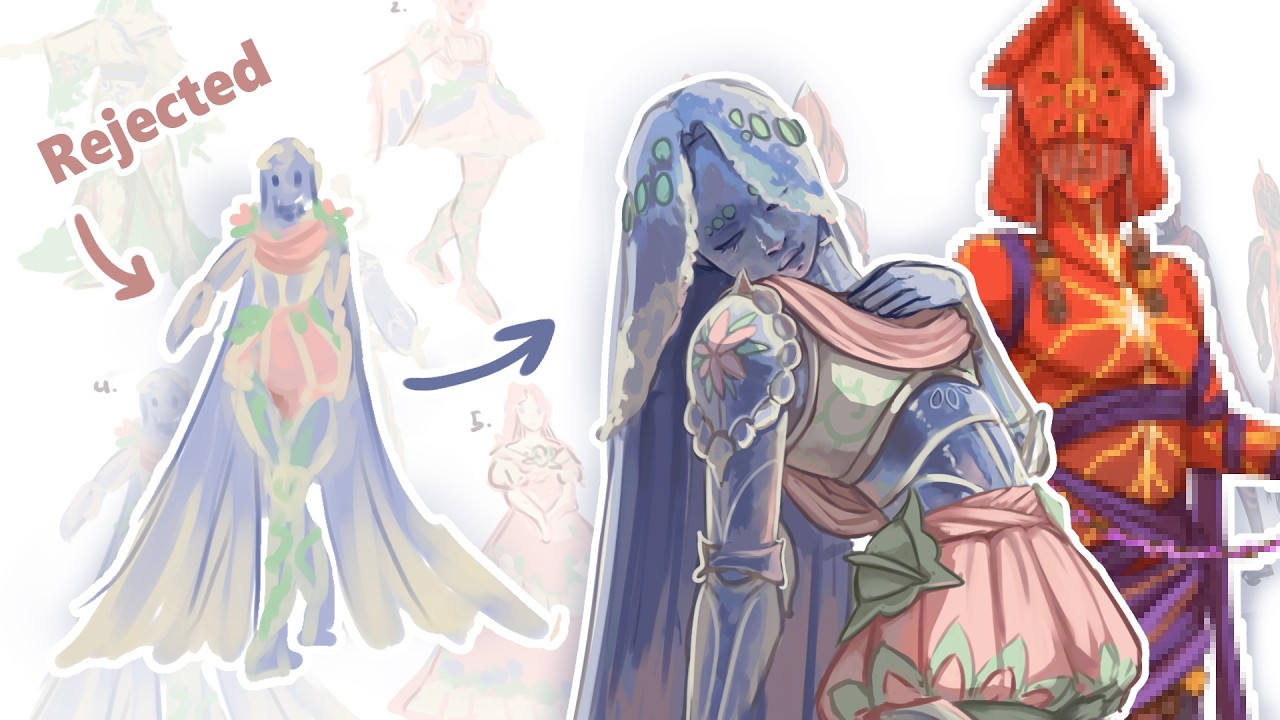 I Tried to Redesign My Abandoned Characters