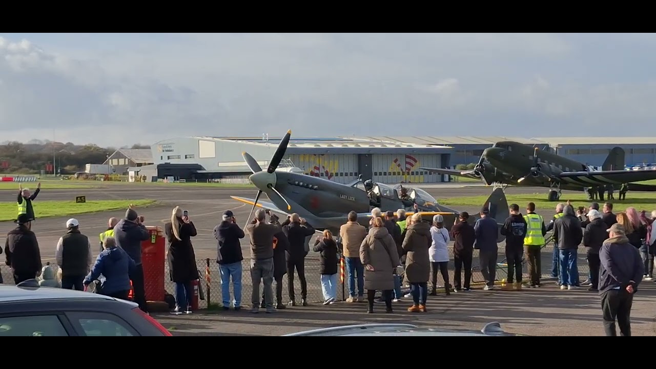 Remembrance Sunday 2025.North Weald Airfield.  The Squadron. #rememberthefallen 