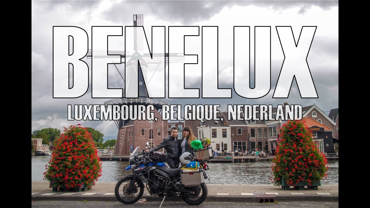 Moto Travel in Benelux (Luxembourg, Belgique, Nederland), August 2018
