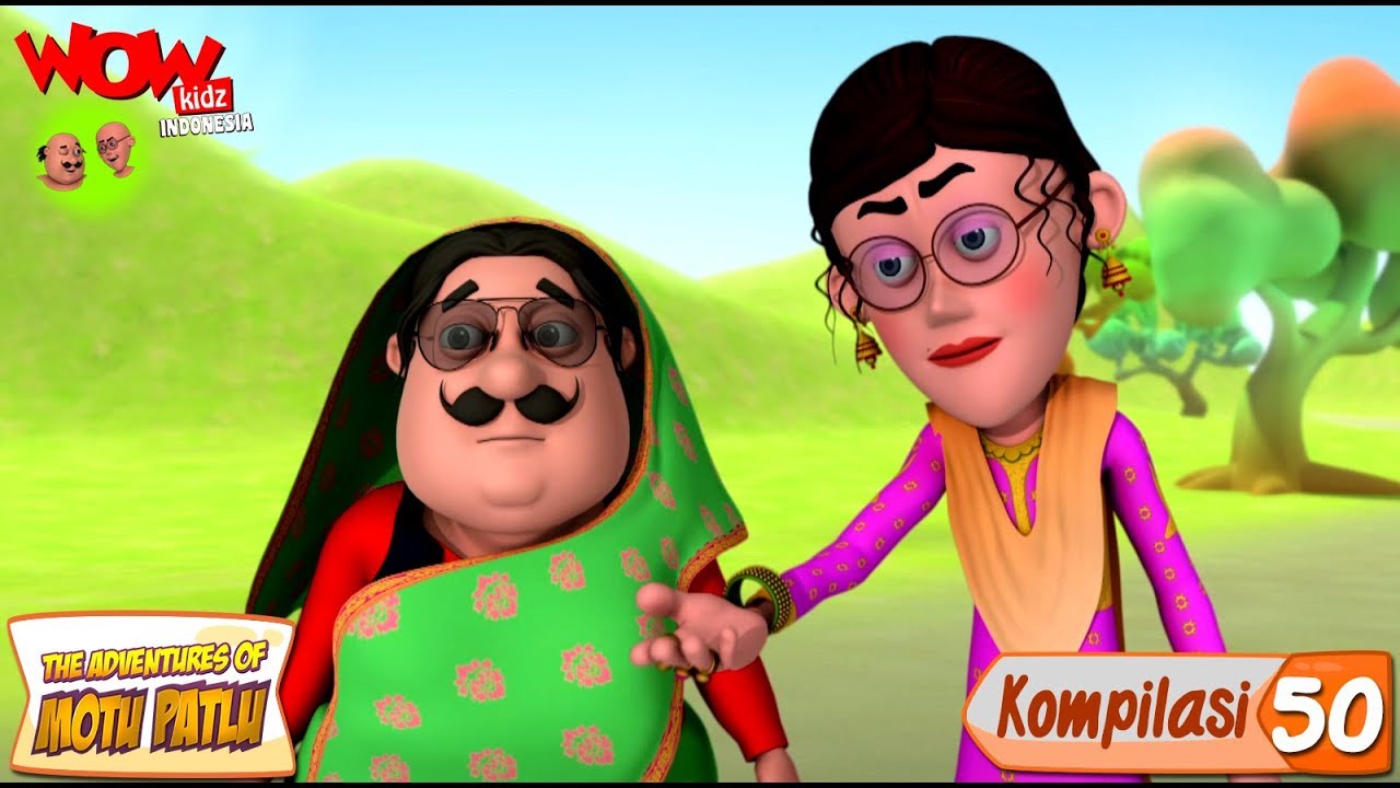 Kompilasi - 50 | Motu Patlu dalam Bahasa - Animasi 3D Kartun | WowKidz Indonesia