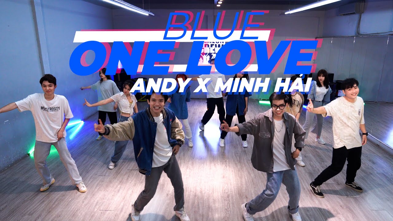 One Love - Blue | Minh Hai x Andy Choreography | BEGINNER CLASS | GAME ON CREW