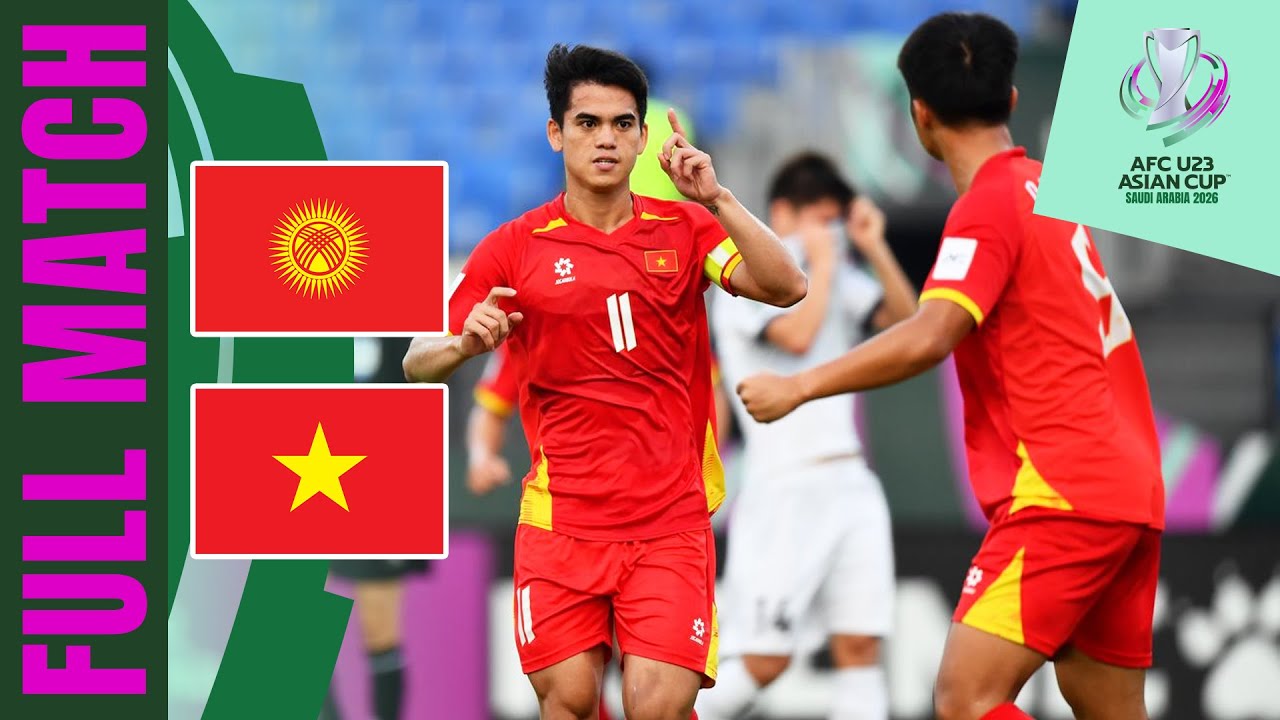 Kyrgyz Republic vs Vietnam | Full Match | AFC U23 Asian Cup™ 2026 – Group Stage