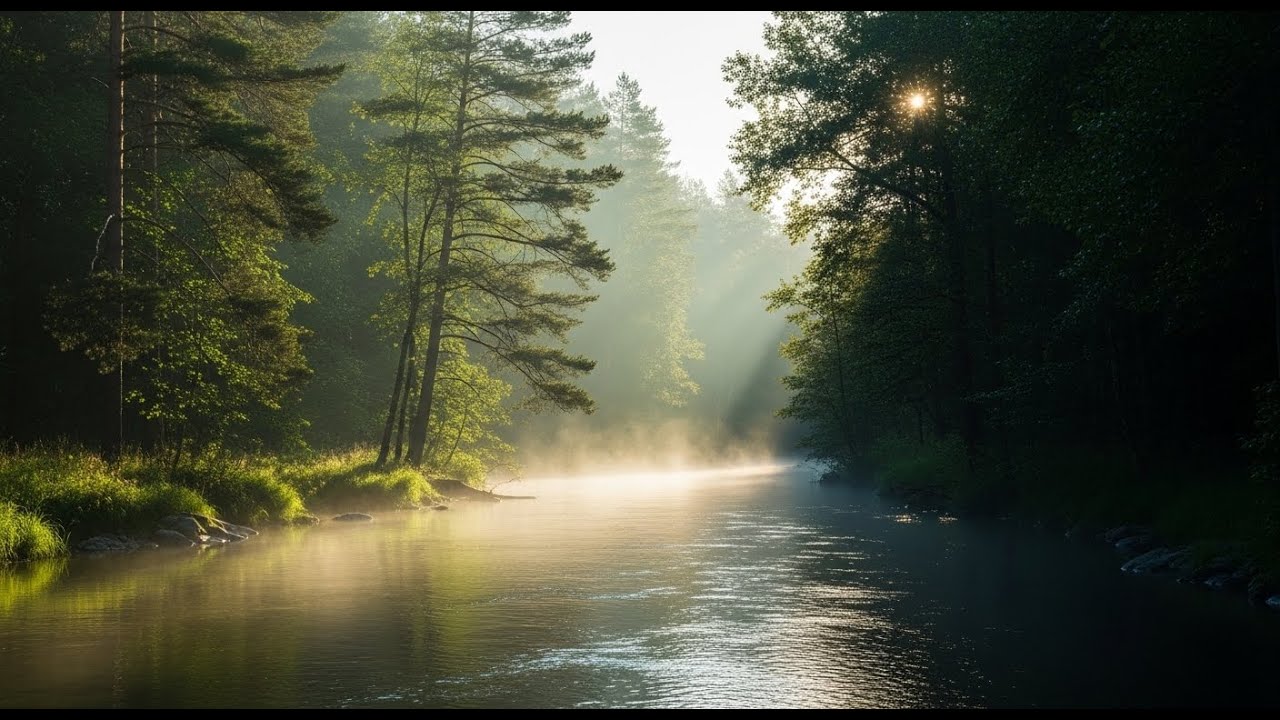 You’ll Fall Asleep to This Forest River 🌿 4K Nature ASMR (No Talking)