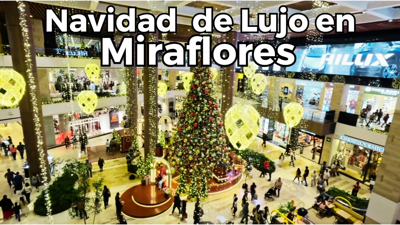 Así Se Vive la Navidad en Miraflores: Luces, Magia y Encanto ✨
