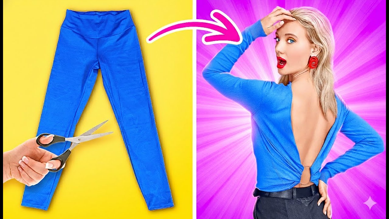 👗ASTUCES DE MODE GÉNIALES 🤯✨ | Astuces Stylées & Idées de Tenues Créatives par 123 GO! CHALLENGE