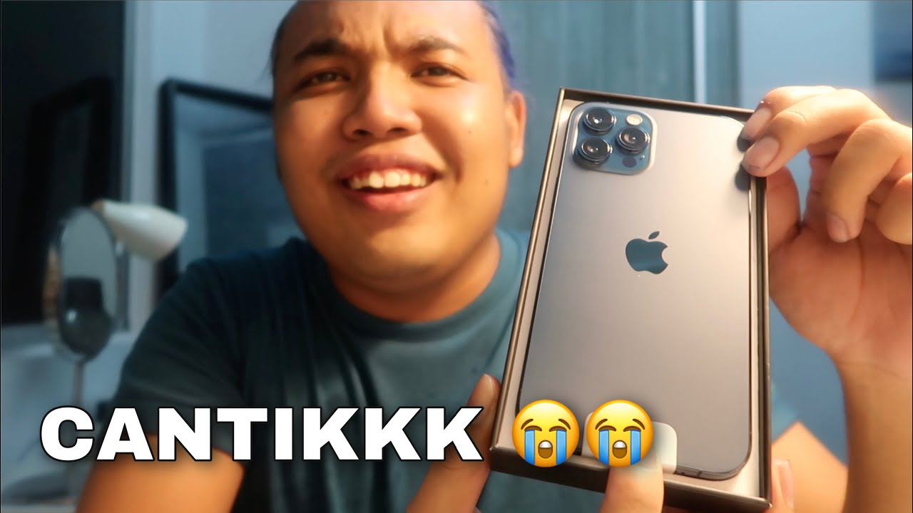 AKHIRNYAAA !! IPHONE 12 PRO MAX YANG DITUNGGU TUNGGU SUDAH SAMPAI ! 😭💙 - UNBOXING