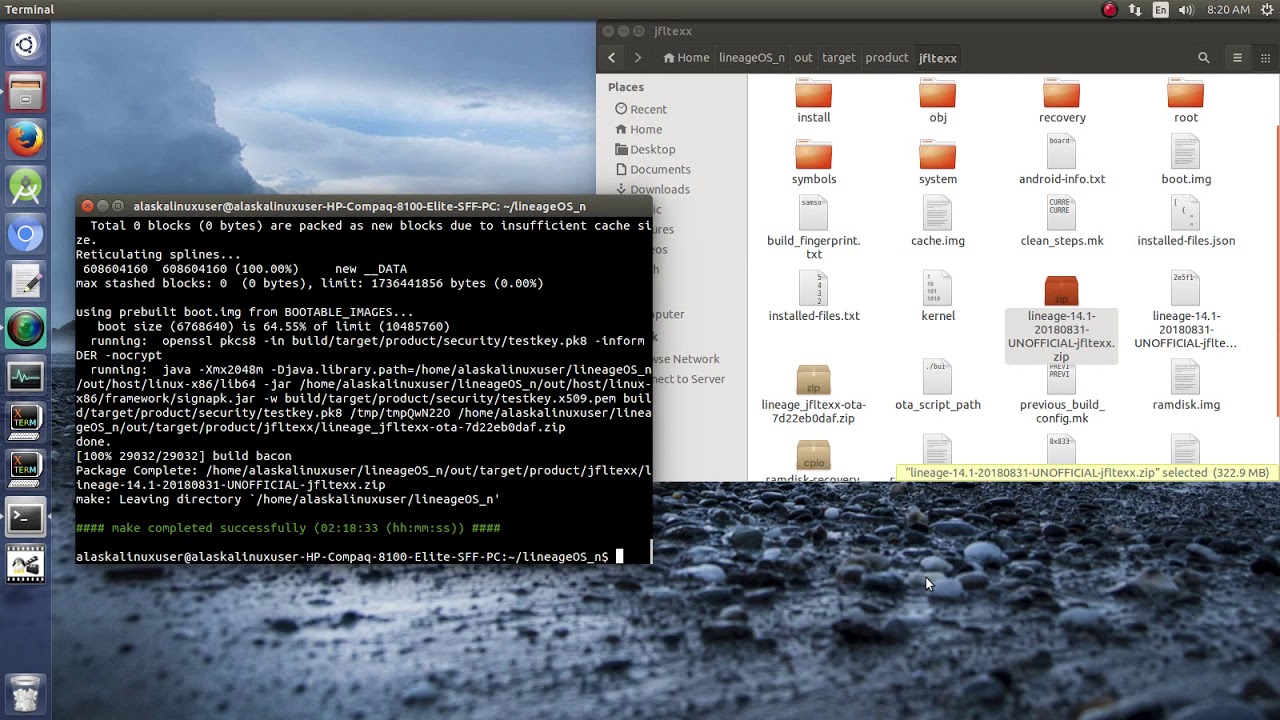 Compile: Nougat - Build Complete