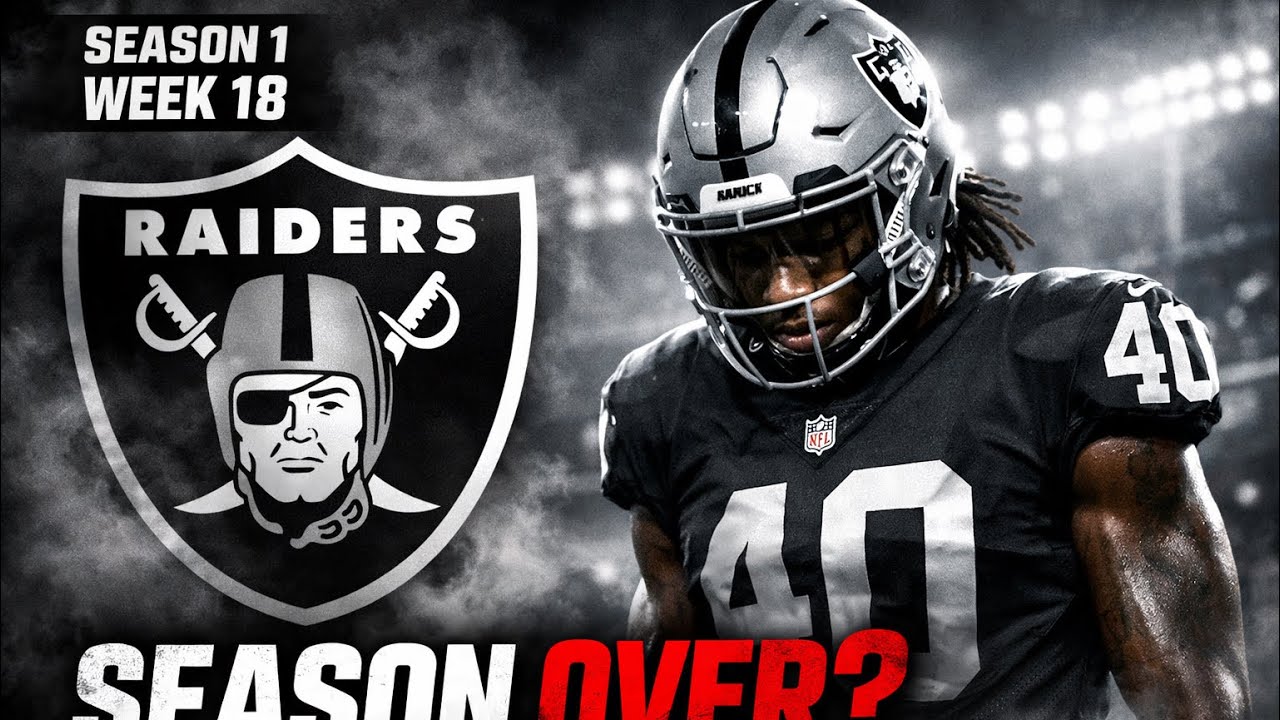 Playoffs On The Line… And We CHOKED?! | Madden 26 Raiders Franchise | Week 18 Ep 18