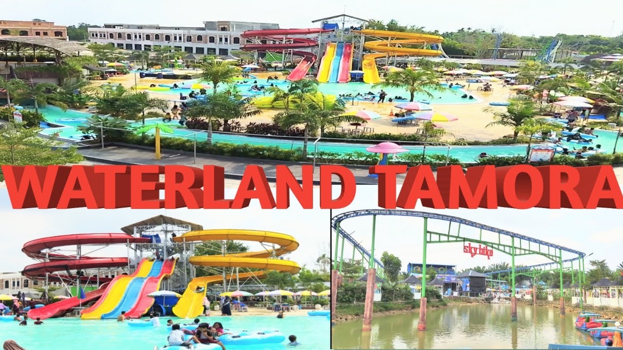 Wahana Waterland Tamora Deli Serdang, Benar-Benar Seru dan Asik